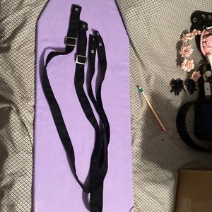 Hot Topic black suspenders